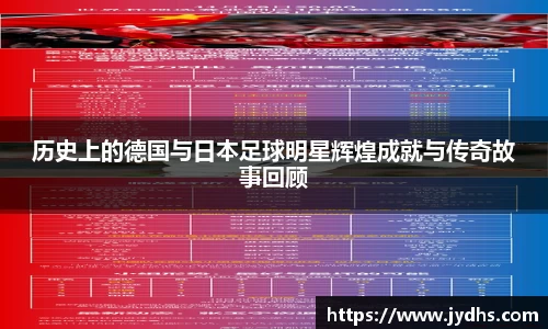 历史上的德国与日本足球明星辉煌成就与传奇故事回顾